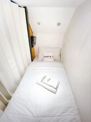 ตัดใจขายด่วนกิจการ Sleepbox Hostel Suratthani พร้อมอาคารพานิชย์ ใจกลางเมืองสุราษร์ธานี